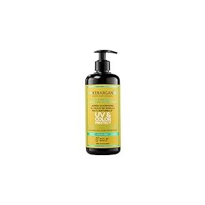 Kerargan - Apr&egrave;s-Shampoing Protecteur UV & Couleur &agrave; l'Huile de Marula pour Cheveux Secs et Color&eacute;s - D&eacute;m&ecirc;le, Hydrate, Renforce - Sans Sulfate, OGM, Huile Min&eacute;rale - 500ml
