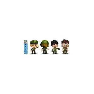 Pinypon Action PNC46000 Lot de 4 Figurines avec pi&egrave;ces interchangeables, Figurines Militaires, Jouet pour gar&ccedil;ons et Filles de Plus de 4 Ans