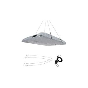 Bold Grow Light 200 Watts (2,3 &micro;mol/J, LED lampe plein spectre pour la croissance/floraison, Lampe plante interieur dimmable, Grow LED pour bo&icirc;te de culture 60x60 / 80x80, Suspension Incluse)
