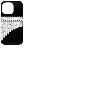 Notes De Musique Flûte De Pan Flûtiste Musicien Coque pour iPhone 13 Pro