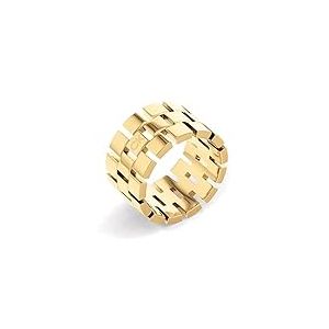 Calvin Klein Bague pour Femme Collection GEOMETRIC en Or Jaune - 35000325D