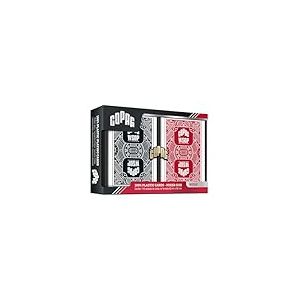 Copag World Series of Poker - Poker en Plastique Taille Jumbo Index Double Deck