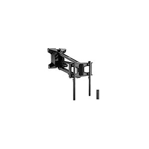 Monoprice Support Mural motorisé électrique au-Dessus de la cheminée pour TV de 94 cm à 203 cm, capacité de Poids 35 kg, VESA jusqu'à 600 x 400, Rotatif, Hauteur réglable