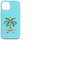 Mele Kalikimaka Palmier de No&euml;l hawa&iuml;en Coque pour iPhone 13