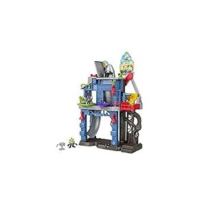 Fisher-Price Minions Imaginext Minions Le Repaire Souterrain de Gru avec Une Mini Figurine Minion Incluse, Jouet pour Enfant, GMP35 Exclusivité sur Amazon