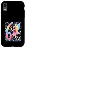 Fée Magique 6e Anniversaire Fille 6 Ans Coque pour iPhone XR