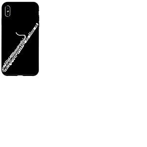 Notes De Musique Basson Musicien Bassoniste Coque pour iPhone XS Max