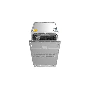 Cecotec Lave-vaisselle Intégrable Bolero Aguazero 4101 Full-BI E. 1850 W, 11 Couverts, 6 Programmes, Faible Consommation, Dual Zone Wash, Auto Wash, Départ Différé, AquaStop, Panneau Tactile