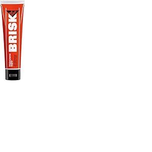 BRISK Cr&egrave;me coiffante super coiffante pour homme, tenue naturelle, le classique des ann&eacute;es 50, nourrit et style, tube de 100 ml