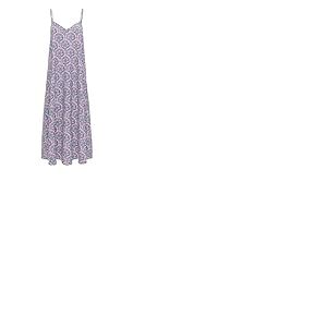 ONLY Onlnova Life Vis Roxy Long Dress AOP Robe Longue, chèvrefeuille, XL Femmes