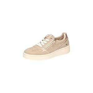 Mustang 1510-302 Chaussures Basses &agrave; Lacets pour Femme Beige Taille 40 EU, Beige, 40 EU