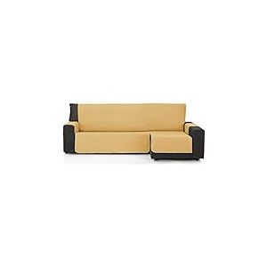 ECOMMERC3 Housse de canapé d'angle réglable de 200 cm avec accoudoir Droit et Gauche, Couleur Moutarde