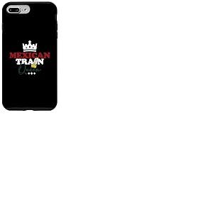 Dominos Lover Jeu de domino amusant Train mexicain Reine Coque pour iPhone 7 Plus/8 Plus