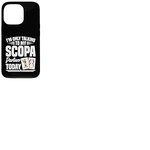 Italian Scopa Cards Lecteur de Cartes Parlant Italien Coque pour iPhone 13 Pro