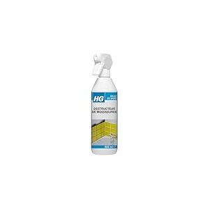 HG Spray Liquide Anti-Moisissures, Produit Fongicide Destructeur de Moisissures, Carrelages, Joints de Salle de Bain et Plus, Anti-Humidité - 500 ml (186050104)