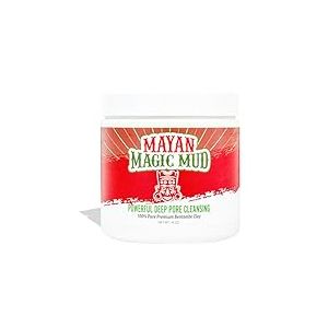 Mayan Magic Mud Powerful Deep Pore Cleansing Sodium Bentonite Clay For Unisex 16 oz Cleanser