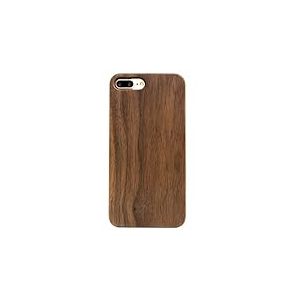 Woodcessories - EcoCase Classic - Coque, Housse, Design Premium pour iPhone en bois véritable et certifié FSC (iPhone 7 Plus/ 8 Plus, Noyer / Noir)