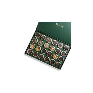 VAHDAM, Coffrets de Th&eacute; 2025 | 24 th&eacute;s en vrac uniques &ndash; Coffret cadeau de luxe | Cadeaux de No&euml;l pour femmes et hommes | Coffret cadeau de No&euml;l 2025
