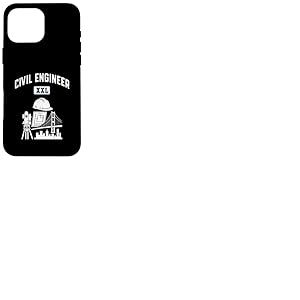 Ingénieur Civil XXL College Engineering Student Coque pour iPhone 16 Pro Max