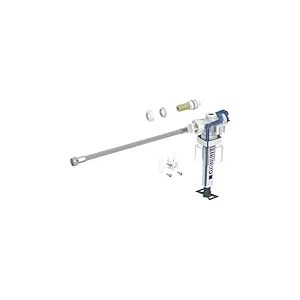 Geberit robinet &agrave; flotteur type 383 avec raccord d'eau lat&eacute;ral 3/8" tige en laiton 240.785.00.5