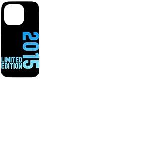 Édition limitée millésime 2015 drôle 10e Anniversaire 10 Ans Coque pour iPhone 15 Pro