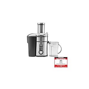 Gastroback Centrifugeuse design Multi Juicer Digital 40151 - Moteur professionnel - 1300 W - XXL - Compartiment de remplissage (diamètre 84 mm) - 5 vitesses