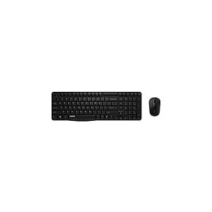 Rapoo X1800S Clavier Souris Incluse RF sans Fil QWERTZ Allemand Noir