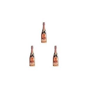 Moët & Chandon Nectar Impérial Rose Dry Champagne 12% 75cl (Lot de 3)