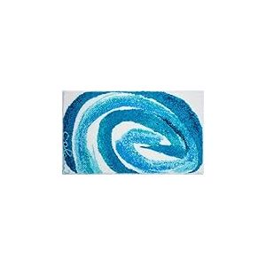 Grund Colani 42 Tapis de Bain, Polyacrylique Supersoft, Turquoise, 70x120 cm