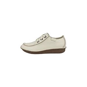 Clarks Femme Funny Dream Tissu Oxford, Cream Leather, 37 EU