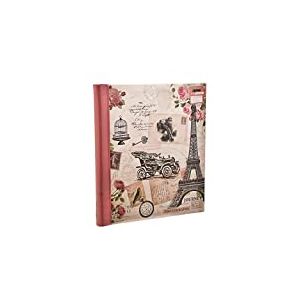 Arpan Voyage rose Grand album photo autoadhésif 20 feuilles 40 côté - Hibou vintage