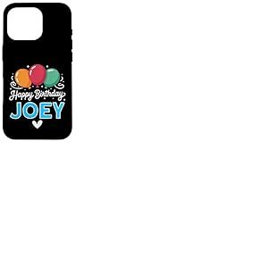 Joyeux Anniversaire en Disant Joey Coque pour iPhone 16 Pro