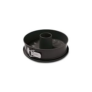 Guardini, Moule &agrave; charni&egrave;re &agrave; 2 fonds &Oslash; 28 cm, Fond anti-goutte, Acier avec rev&ecirc;tement antiadh&eacute;sif, Noir, Fabriqu&eacute; en Italie, Ligne Gardenia