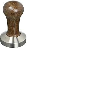 Motta, Tasseur à café en bois et inox 54 mm marron