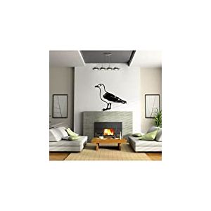 Tatoutex Stickers Mouette - Vert Lime, L 90cm x H 76cm