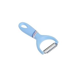 Kiwi - Éplucheur à bandes – Couteau à éplucher, bleu