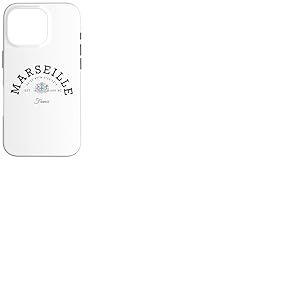 Marseille France Souvenir Marseille Cadeau Vacances Famille Coque pour iPhone 16 Pro