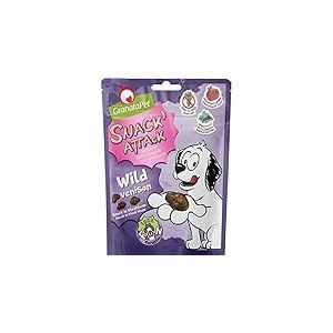 GranataPet Snack' Attack Wild Friandises pour Chien sans c&eacute;r&eacute;ales et sans sucres ajout&eacute;s, r&eacute;compense pour Animaux de Compagnie ludiques, friandises pour Chiens, friandises Douces pour Chien, 100 g