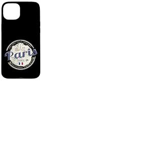 Paris France Tour Eiffel Vintage Souvenir Coque pour iPhone 15 Plus