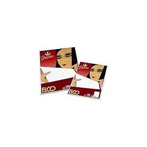 Elco James Bloc papier v&eacute;lin A5 100 g/m&sup2; Avec frange et filigrane 40 feuilles (Import Allemagne)