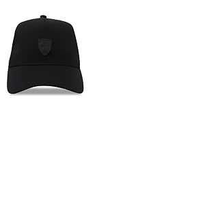 PUMA Ferrari Pro Baseball Cap Casquette Noir, Taille Unique Mixte