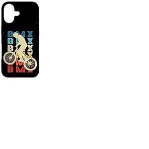 BMX Vélo Velo Cycliste Cyclisme Enfant garçon Retro Coque pour iPhone 17