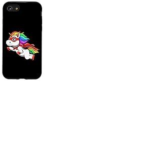 Licorne dr&ocirc;le comme h&eacute;ros pour Un Super-h&eacute;ros Coque pour iPhone SE (2020) / 7/8