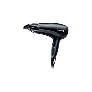 Remington Sèche-cheveux Ionique [Léger & Compact] Power Dry (2000W, Céramique-ionique, répartition uniforme de chaleur, 3 températures/ 2 vitesses, Air froid, Réglage éco) D3010