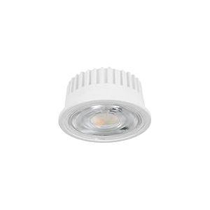 Eglo Ampoule LED Puck CCT/DIM, lampe salle de bain dimmable pour spots encastr&eacute;s peu profonds, interrupteur DIP, blanc chaud, neutre, froid, IP44, &Oslash; 5,5 cm