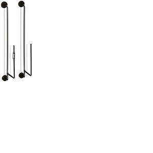 Enders Grill MAGS Support pour ustensiles de Barbecue Support de Grille/d'assiettes 13,5x5x39,5 cm Noir