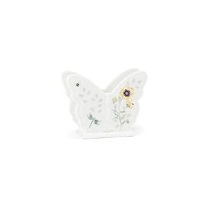 Lenox 890452 Porte-éponge motif prairie papillon, porcelaine, multicolore