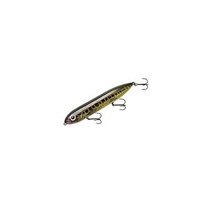 Heddon Super Spook Leurre de pêche en Eau de Surface pour Eau salée et Eau Douce, Bar de Floride, (227 g)