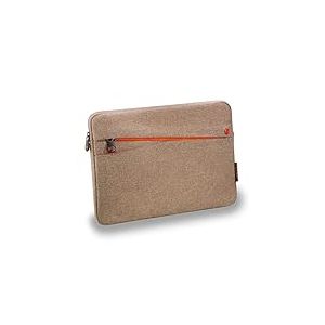 PEDEA Sacoche pour tablette PC Fashion pour 10,1-11 pouces (25,6-27,96 cm) Housse de protection Étui avec compartiment pour accessoires, beige, 10,1 pouces