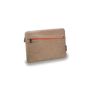 PEDEA Sacoche pour Tablette PC Fashion pour 10,1-11 Pouces (25,6-27,96 cm) Housse de Protection Étui avec Compartiment pour Accessoires, Beige, 10,1 Pouces